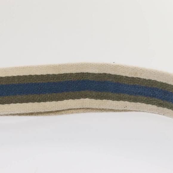 GUCCI GG Canvas Sherry Line Shoulder Bag Silver Gray 181092 Auth 80134 - Picture 8 of 16